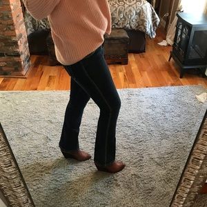 Gridlock denim baby boot jeans